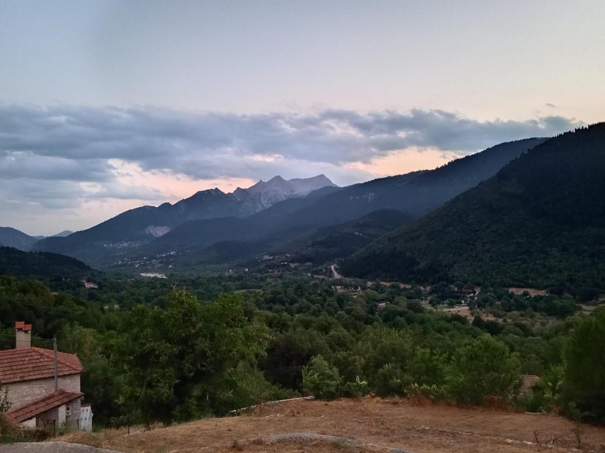 To Archontiko Tis Marias Hotel Klavsion Bagian luar foto