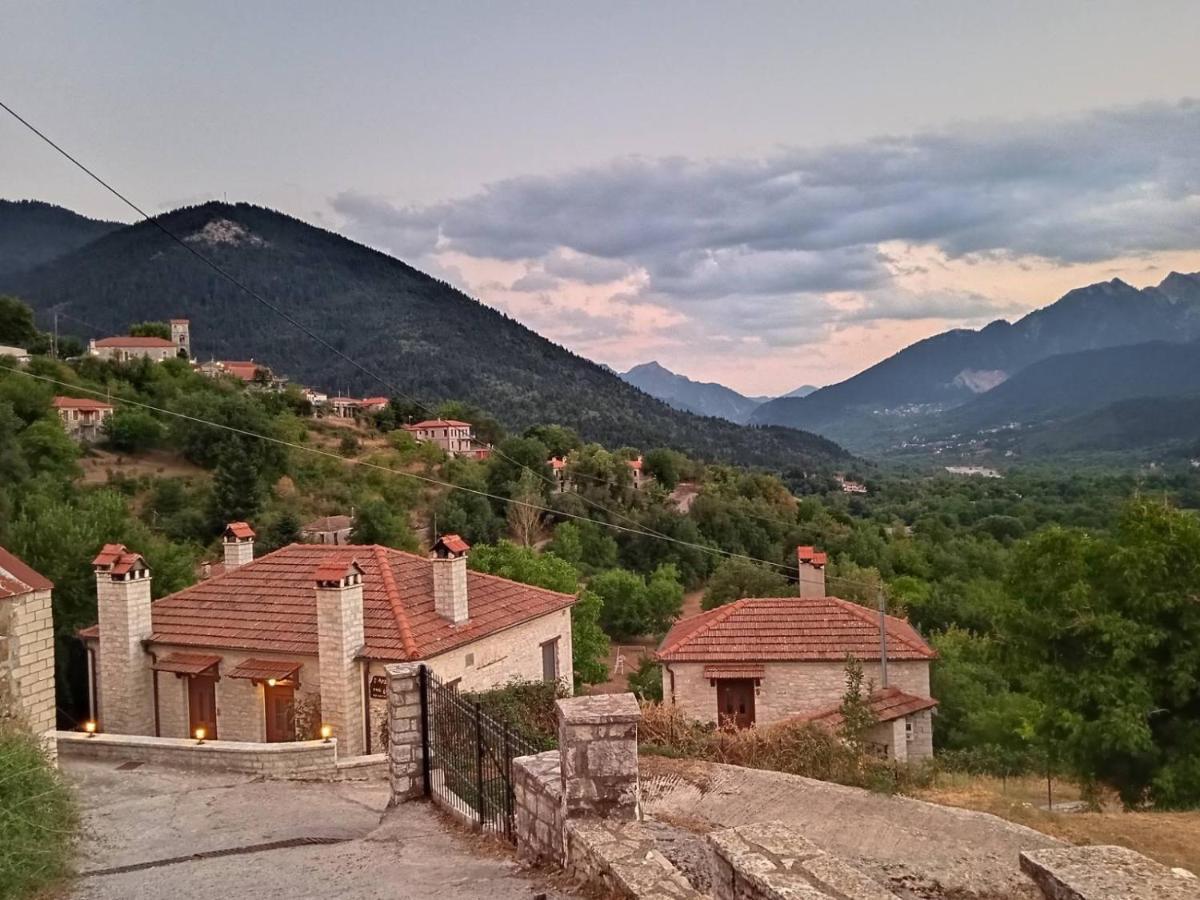 To Archontiko Tis Marias Hotel Klavsion Bagian luar foto