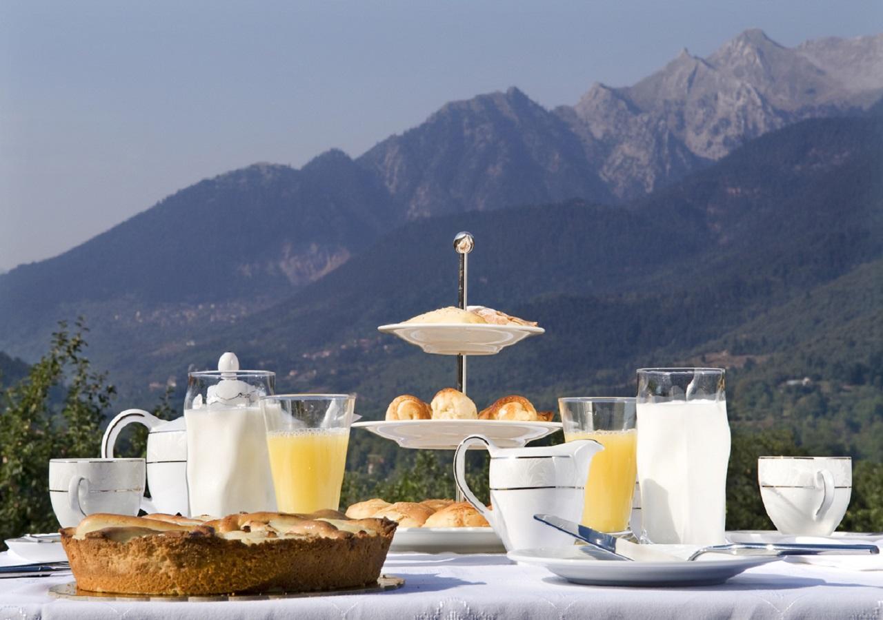 To Archontiko Tis Marias Hotel Klavsion Bagian luar foto