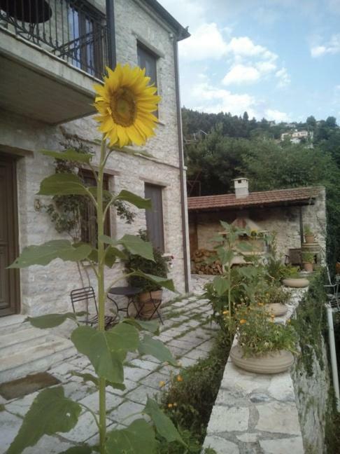 To Archontiko Tis Marias Hotel Klavsion Bagian luar foto